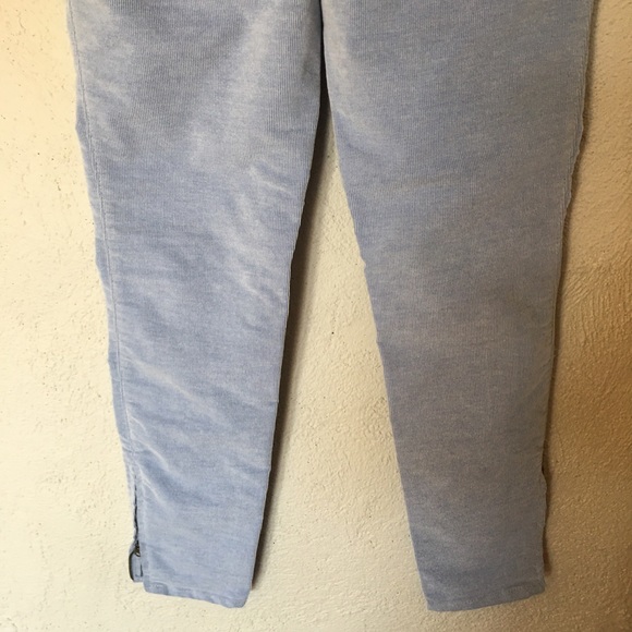 Abercrombie & Fitch Light Blue Corduroy Pinstripe Pants - Picture 11 of 12